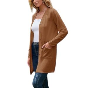 NWOT Women’s Open Front Lightweight Cardigan V Neck